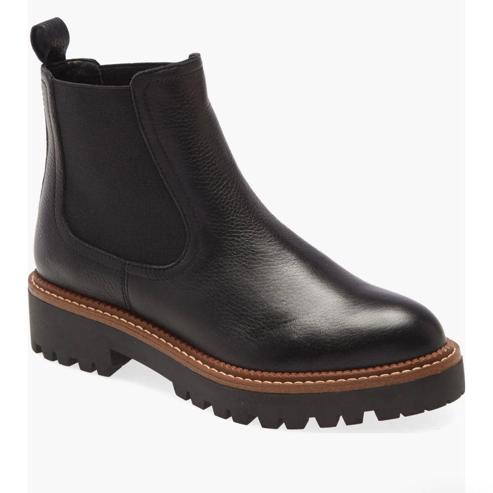 Miller Water Resistant Lug Chelsea Boot- New